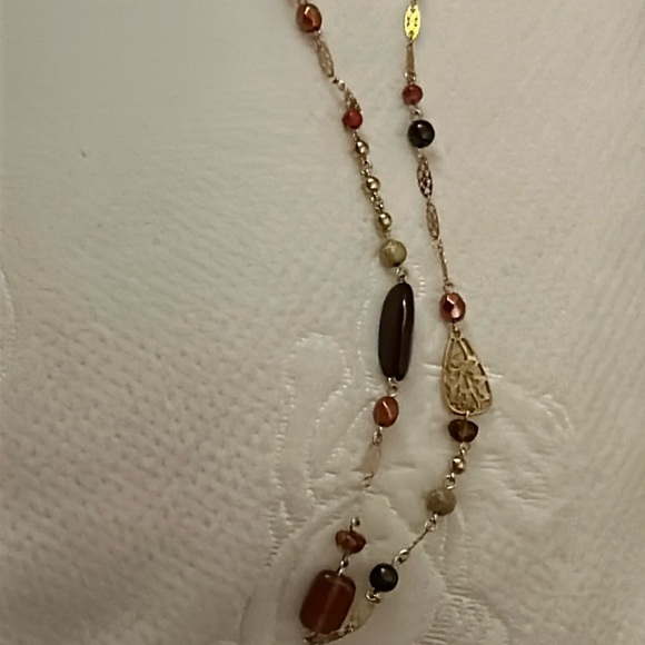 Bundle of costume jewelery long necklaces - Picture 5 of 6